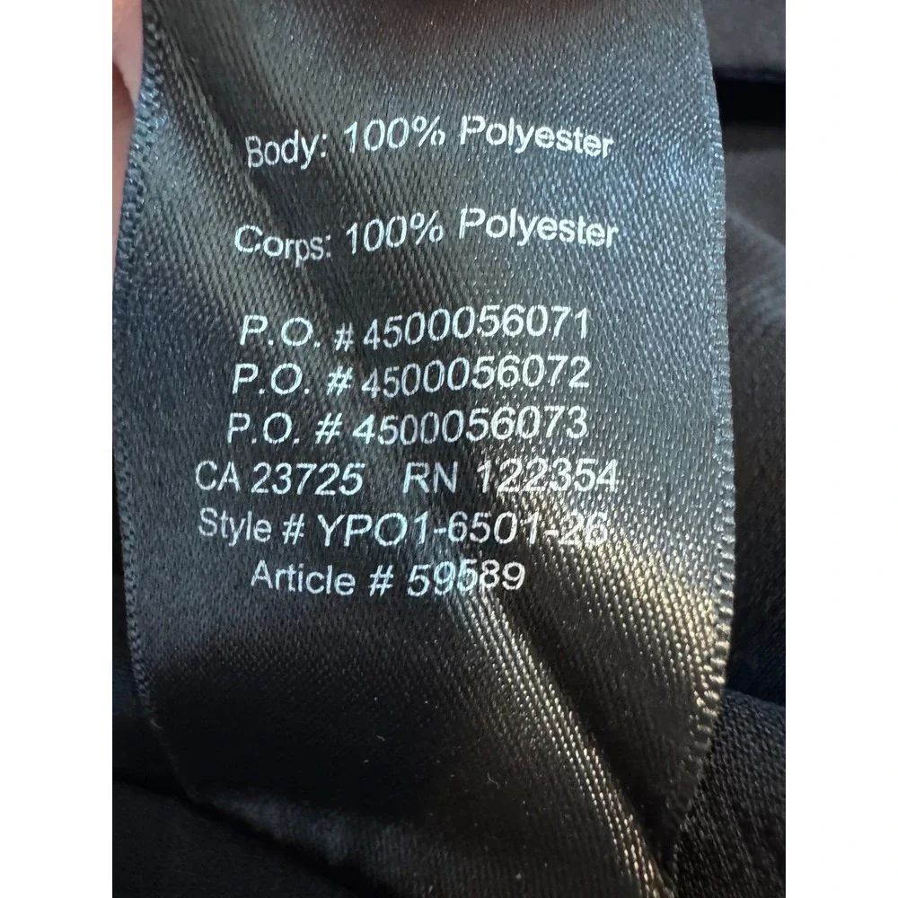 Babaton Black Wide Leg‎ High Waisted Trousers Dress Pants Style 59589 Size 6